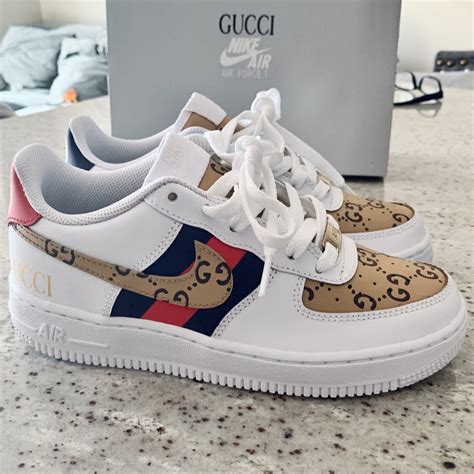 gucci nike collab|gucci air force 1 price.